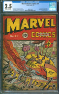 Marvel Mystery Comics #21 CGC 2.5 Timely 1941 1st Appearance of Patriot