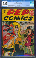 Pep Comics #8 CGC 9.0 MLJ Magazines 1940 Irv Novick Cover