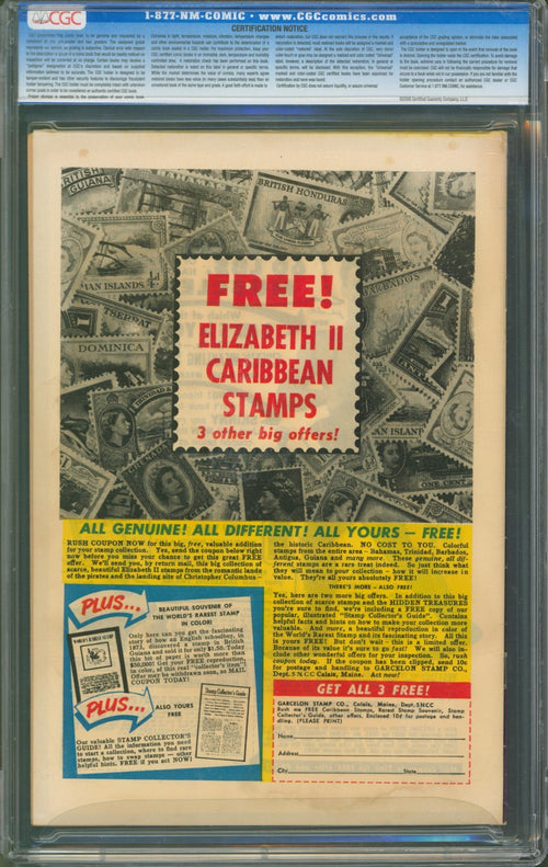 Action Comics #242 CGC 7.0 D.C. 1958 1st Appearance of Brainiac