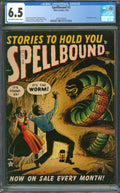 Spellbound #3 CGC 6.5 Atlas Comics 1952 Cannibalism Story Russ Heath Cover