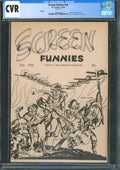 Screen Funnies #nn CGC CVR D.C. Comics 1944 Ashcan for Boy Commandos #1 Cover