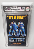 Super Mario Bros 1993 BRAND NEW SEALED VHS VGA Graded 85 Highest Graded!! Rare