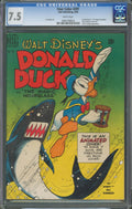 Four Color #291 CGC 7.5 Dell 1950 Carl Barks Art Donald Duck & Uncle Scrooge