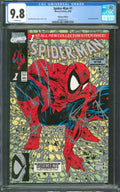 Spider-Man #1 CGC 9.8 Marvel Comics 1990 Platinum Edition Todd McFarlane Cover