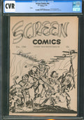 Screen Comics #nn CGC CVR D.C. Comics 1944 Ashcan for Boy Commandos #1 Cover
