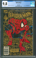 Spider-Man #1 CGC 9.8 Marvel Comics 1990 UPC Gold Edition Todd McFarlane Cover
