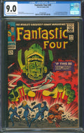 Fantastic Four #49 CGC 9.0 Marvel Comics 1966 1st Galactus & 2nd Silver Surfer