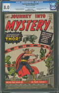 Journey Into Mystery #83 CGC 8.0 Marvel Comics 1962 1st Appearance of Thor