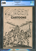 Screen Cartoons #nn CGC CVR D.C. Comics 1944 Ashcan for Boy Commandos #1 Cover