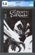 Spawn #189 CGC 9.8 Image Comics 2009 Sketch Cover Variant by Todd McFarlane