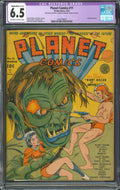 Planet Comics #11 CGC 6.5 Fiction House 1941 Restored Last Don Granval